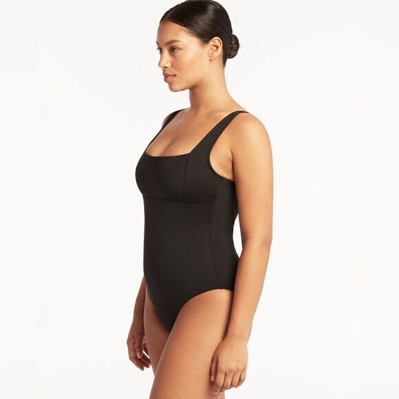 Sea Level Essentials Square Neck One Piece Size 12 US - Picture 9 of 13